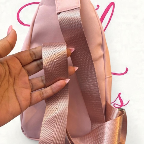 Pink Quilted Backpack - Picture 3 of 6